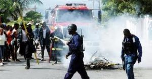 officers braving the bullets daily