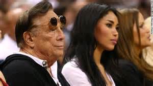Clippers owner Donald Sterling and girlfriend