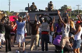 scenes from Ferguson