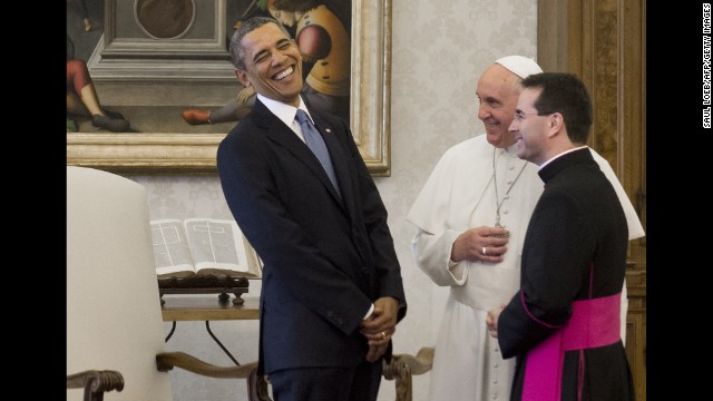 Obama at the Vatican