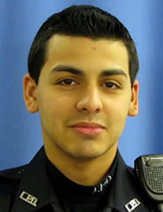 Linden, N.J., Police Officer Pedro Abad Jr. was behind the wheel of a wrong-way driving Honda Civic that smashed head-on with a tractor-trailer.