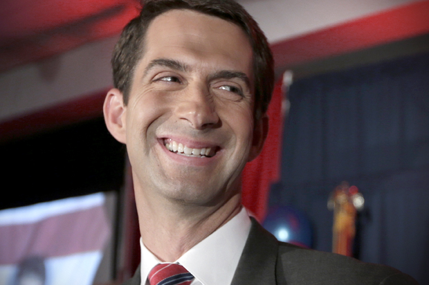 Tom Cotton (Credit: AP/Danny Johnston)