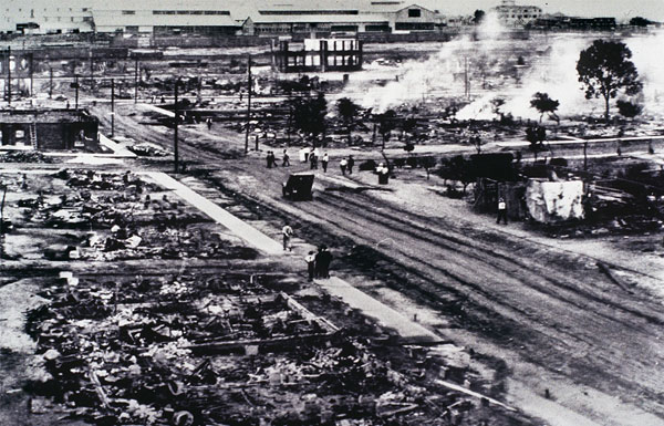 Greenwood , Tulsa, Oklahoma “Black Wall Street” (May 31 – June 1, 1921)