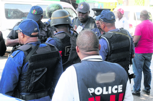 Cops on operation (file photo)