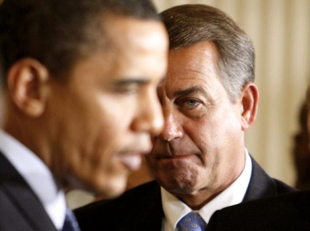 President Obama and Boehner