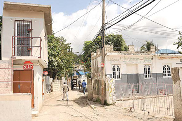 A section of Cassava piece a community right next to the constant Spring Police station..