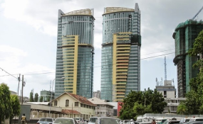 Some of the tall buildings in the Tanzania. (file photo)