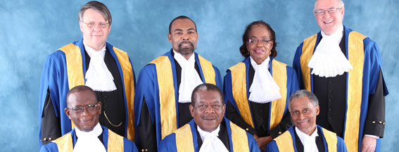 Justices of the CCJ......