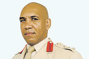 Head of the JDF Brigadier Antony Anderson  