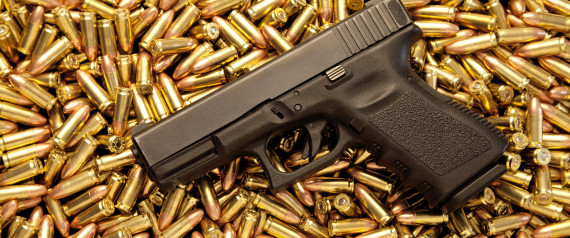9mm semi-automatic pistol with live ammunition