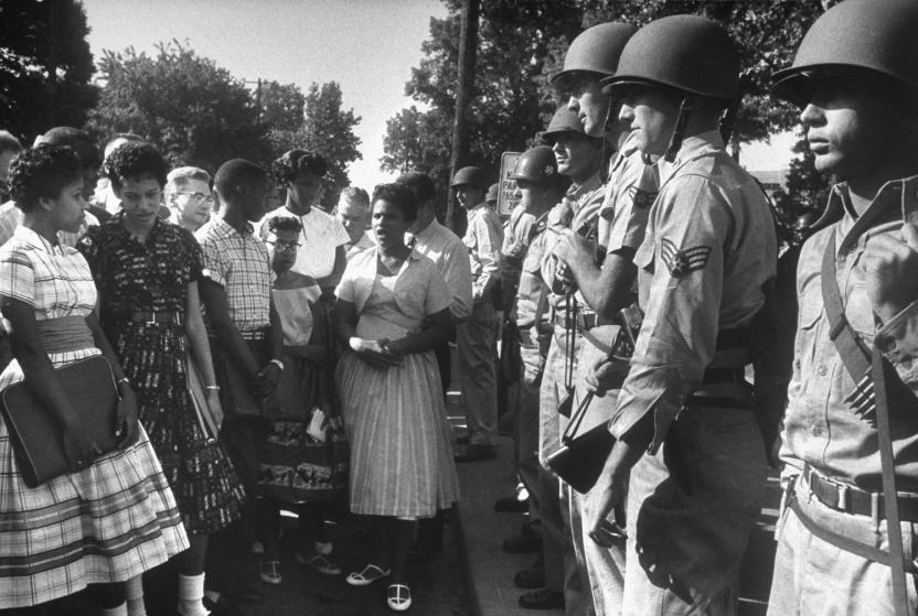 SEPTEMBER 25, 1957 – THE FIRST DAY, A NEW DAY, AT LITTLE ROCK CENTRAL HIGH