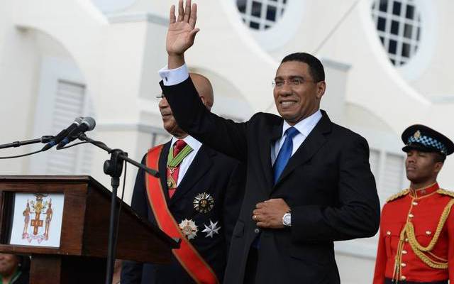 Jamaica's new Prime Minister Andrew Holness...