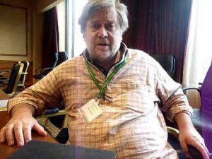 Former Breitbart boss Steven Bannon